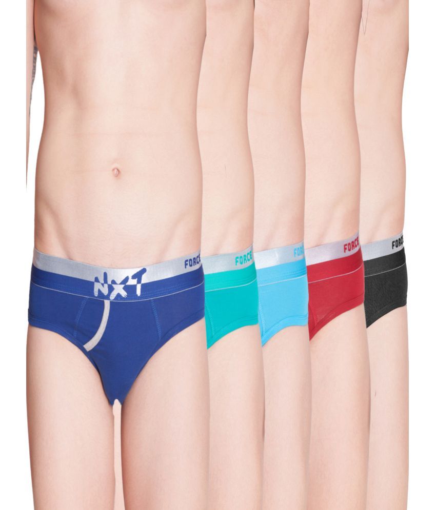     			Force NXT Pack of 5 Cotton Men's Briefs ( Multicolor )