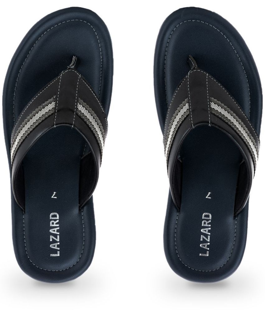     			KHADIM - Black Men's Daily Slipper