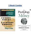 The Psychology of Money + common stocks and uncommon profits by philip fisher Set of 2 Books