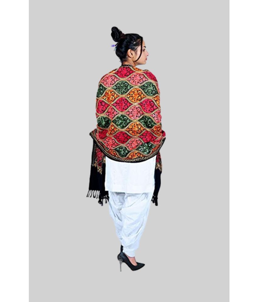     			new india trends Black Shawl - Single