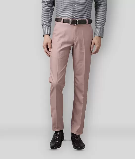 Style Hook Polyster Blend Formal Trousers For Man regular fit |formal pants  pista colour |