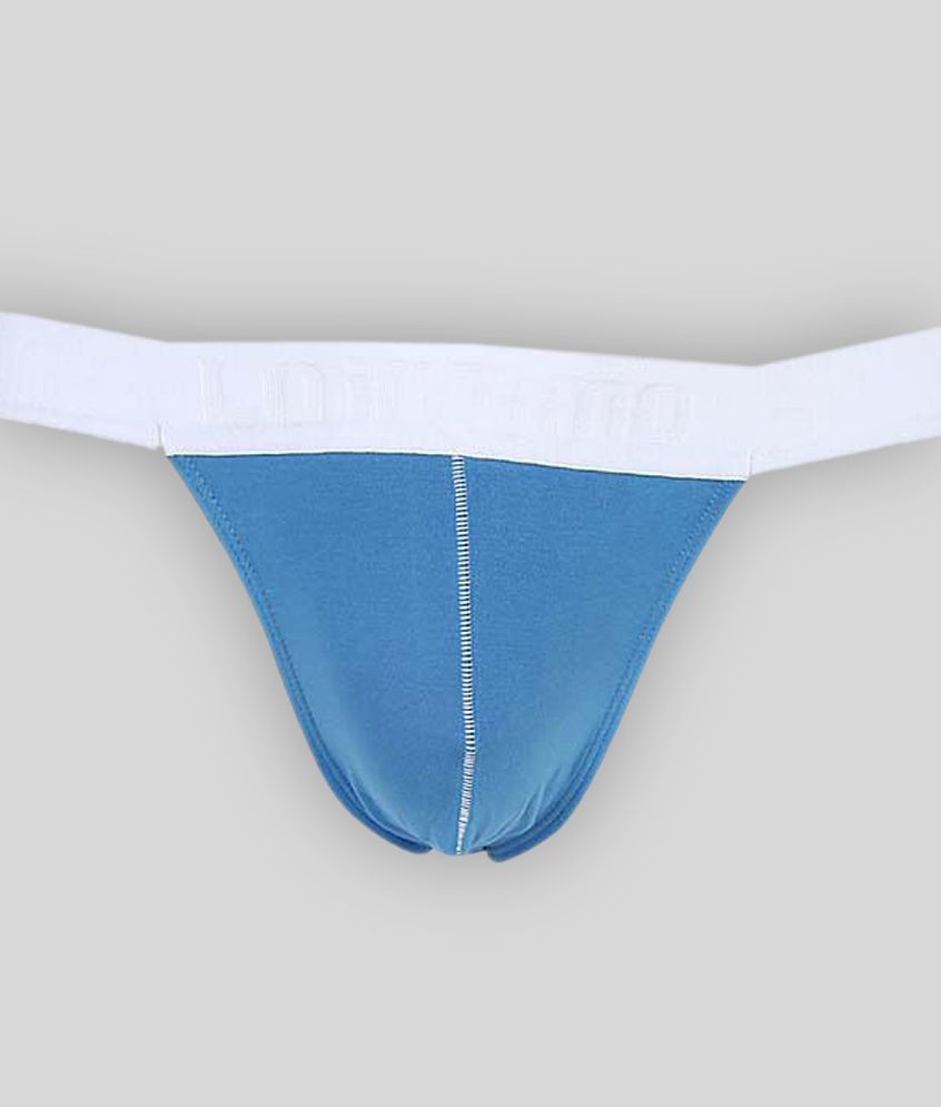 Chic Men La Intimo - Blue Cotton Mens Thongs ( Pack of 1 ) - 90 2025 at ShopCircuit | ONDC