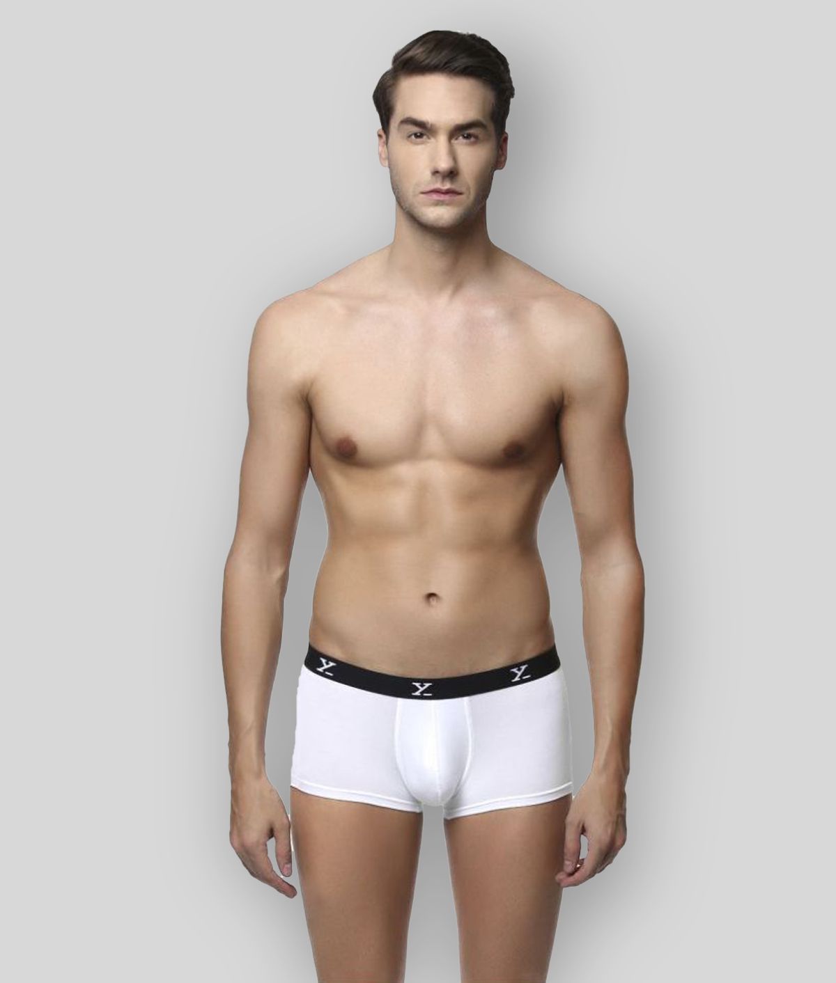     			XYXX Pack of 2 Modal Briefs For Men's ( White )