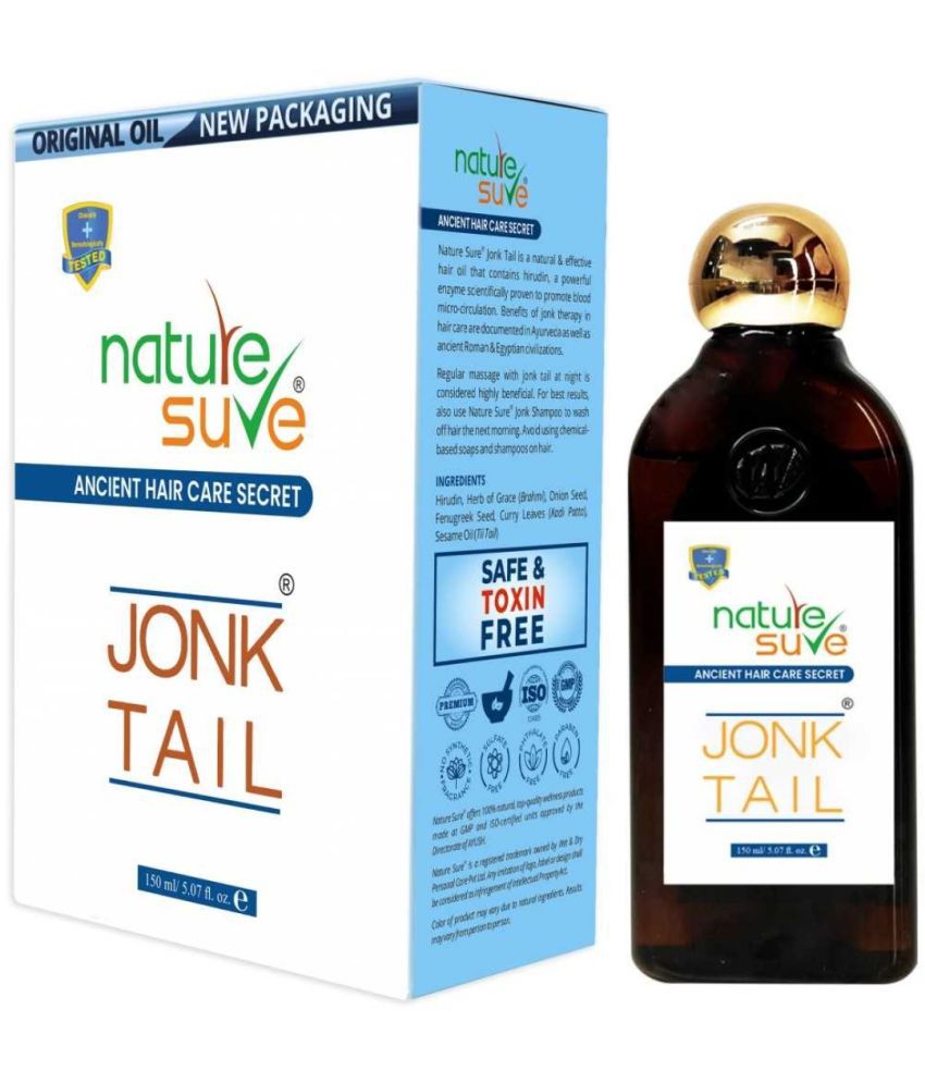     			Nature Sure Jonk Tail (Leech Oil) for Hair Problems in Men & Women - 1 Pack (150ml)