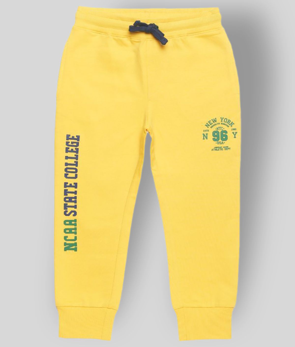     			PLUM TREE - Yellow Cotton Boy's Trackpant ( Pack of 1 )