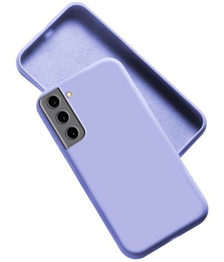     			Artistique - Purple Silicon Hybrid Bumper Covers Compatible For Samsung Galaxy S21 Plus ( Pack of 1 )