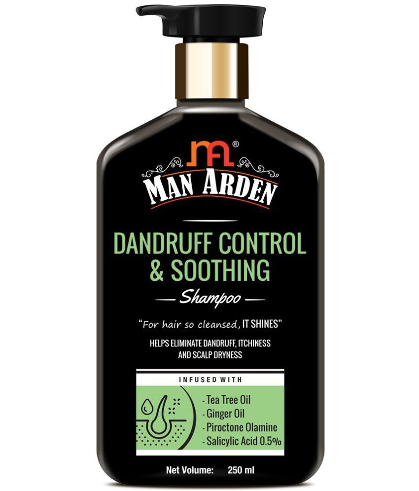     			Man Arden Dandruff Control & Soothing Shampoo, Helps Eliminate Dandruff, Itchiness And Scalp Dryness, No SLS, Paraben or Silicone, 250 ml