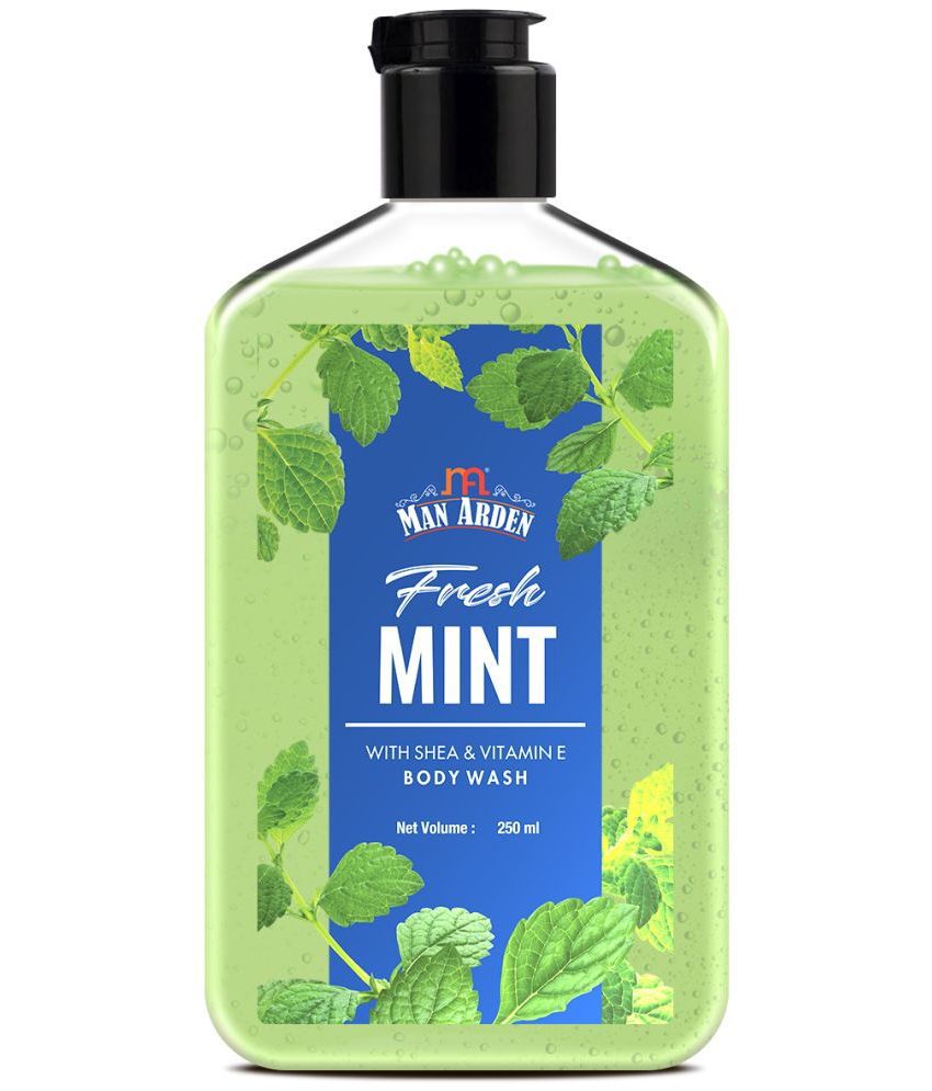     			Man Arden Fresh Mint Luxury Body Wash Infused With Shea Butter & Vitamin E, 250ml