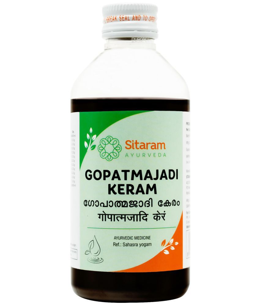     			Sitaram Ayurveda Gopatmajadi Keram Oil 200 ml Pack Of 1
