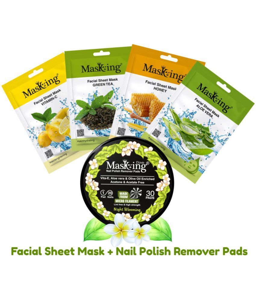     			Masking - Natural Glow Facial Kit For All Skin Type ( Pack of 5 )