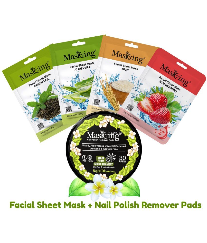     			Masking - Natural Glow Facial Kit For All Skin Type ( Pack of 5 )