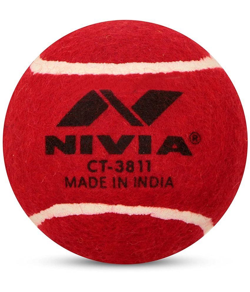 Nivia Multicolor Hard Tennis Ball ( Pack of 4 ) Buy Online at Best