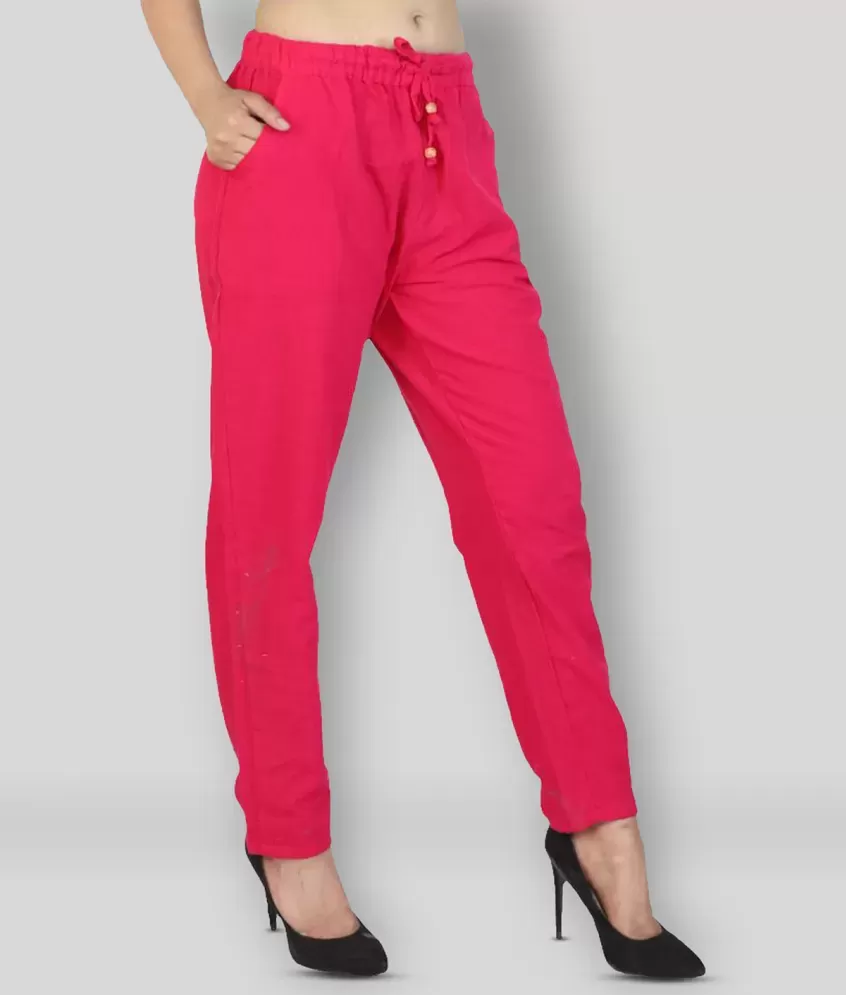 Dressy Pink Pants - Straight A Style | Hot pink pants, Pink pants outfit, Light  pink pants