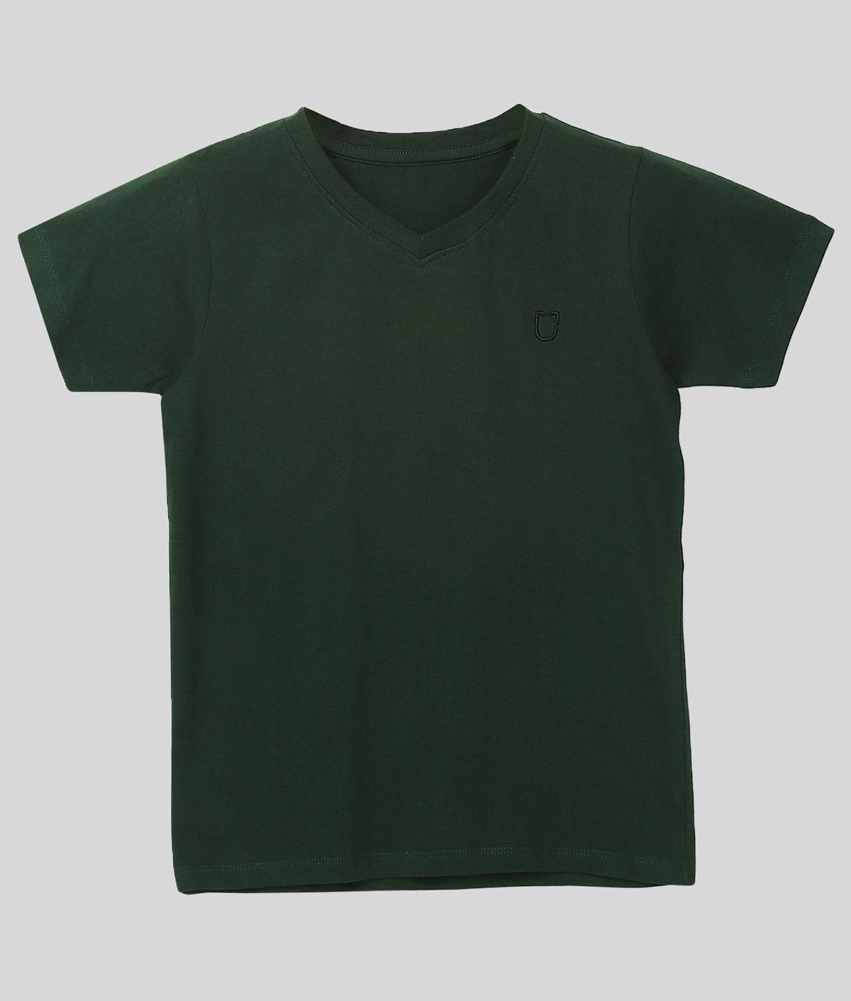 Urbano Juniors - Dark Green Cotton Boy's T-Shirt ( Pack of 1 )