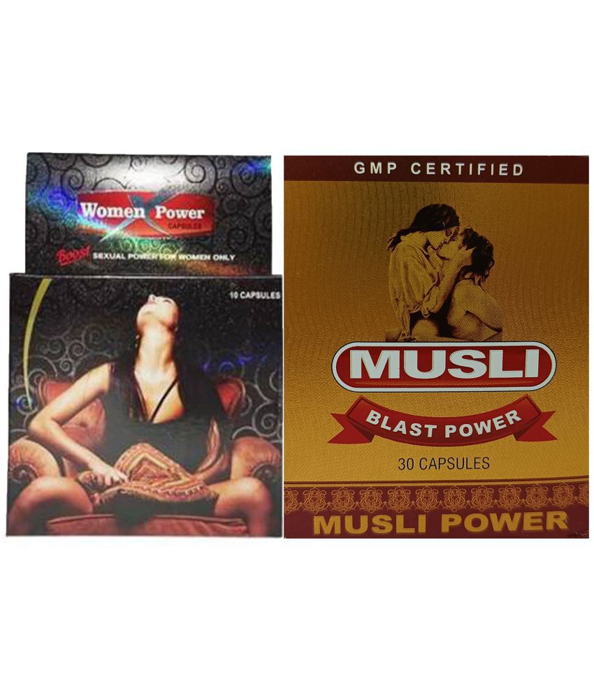     			combo of Women X Power Capsule & Musli Blast 30 Capsule For Men & Women
