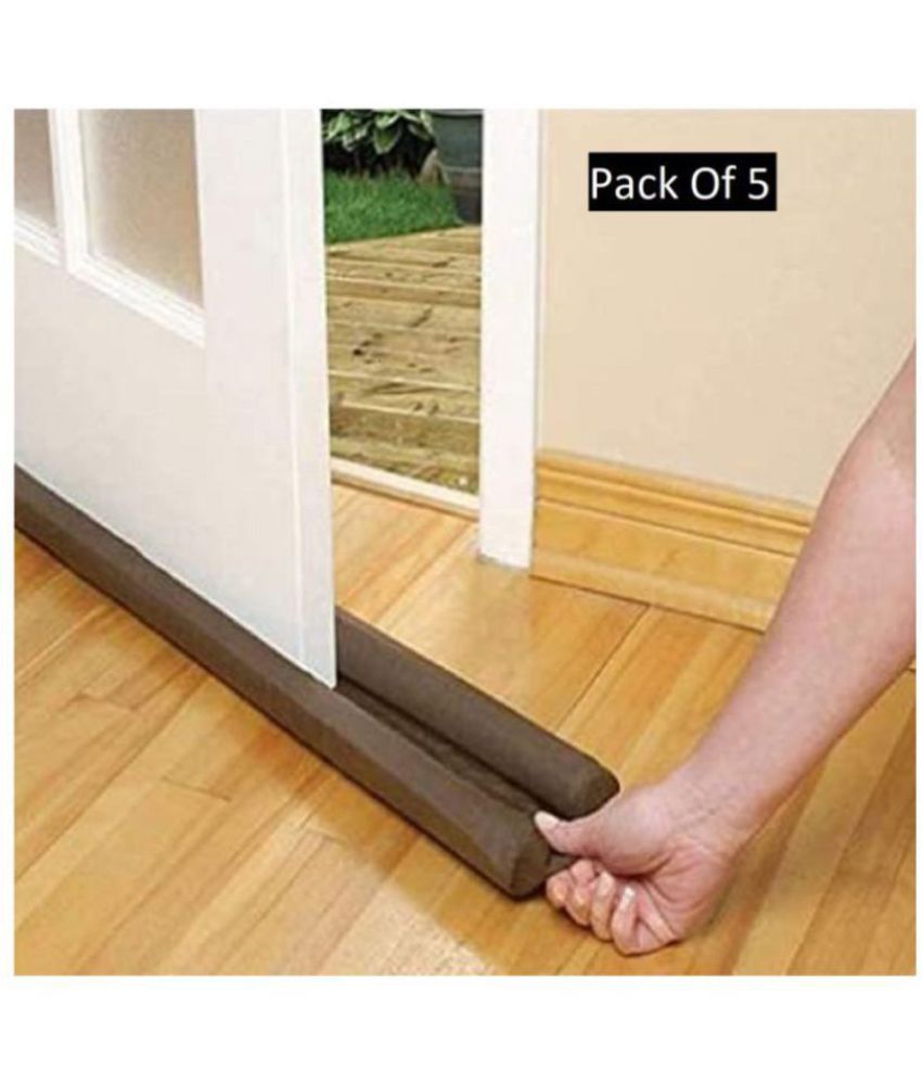 PVC Door Guard(Pack of 5) 36 Inches Long Gap Filler for Door Bottom Seal Strip,Sound-Proof, Reduce Noise, Energy Saving Door Stopper for Reduce Door Dust, Insects Protector