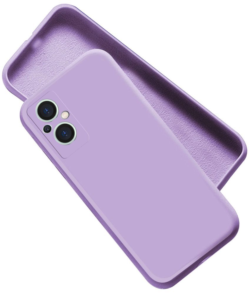     			Artistque - Purple Silicon Silicon Soft cases Compatible For Oppo F21 Pro 5G ( Pack of 1 )