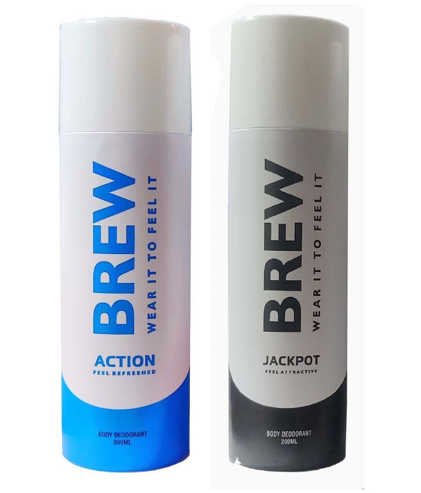     			Brew - Deodorant Spray for Unisex 300 gm ( Pack of 2 )