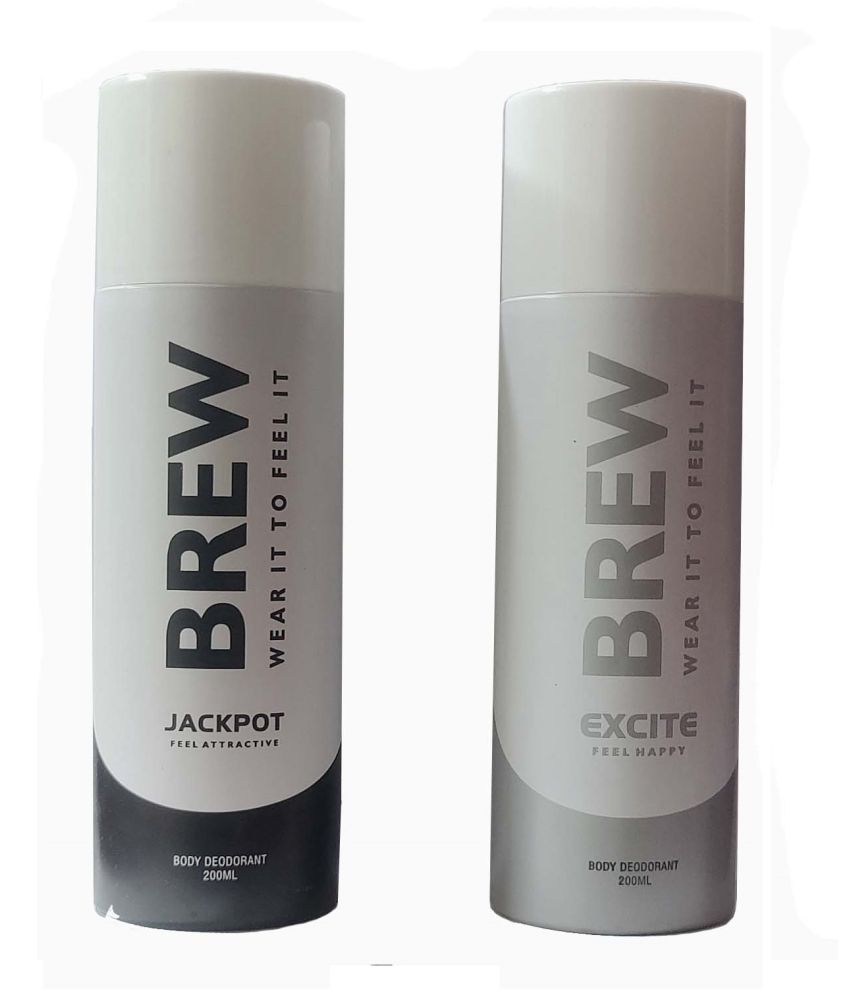     			Brew - Deodorant Spray for Unisex 300 gm ( Pack of 2 )