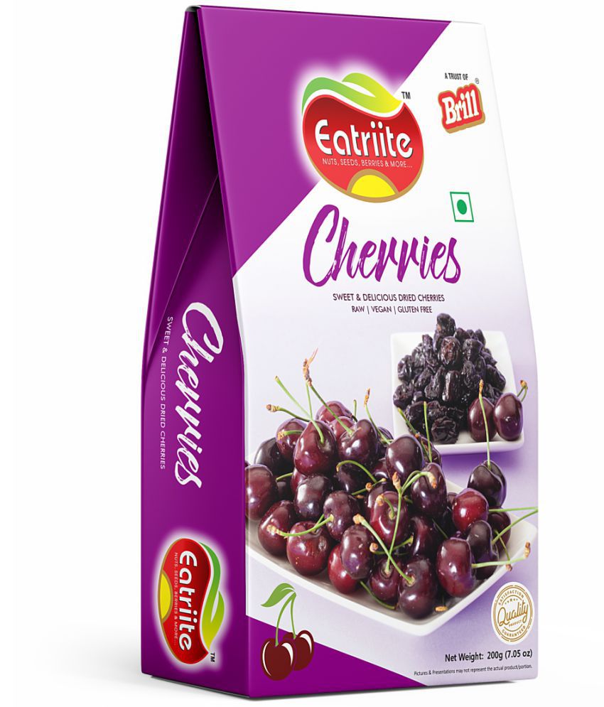     			Eatriite Sweetend & Dried Delicious Cherries (200 g)
