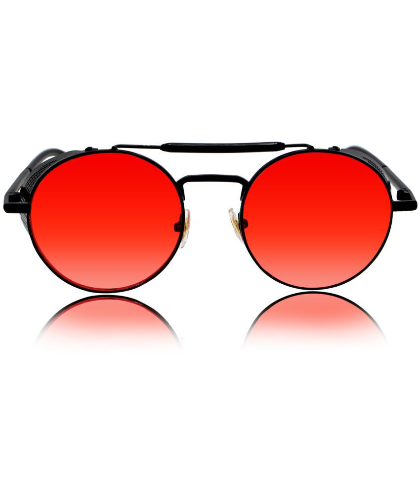 RESIST EYEWEAR - Black Round Sunglasses ( Pack of 1 )