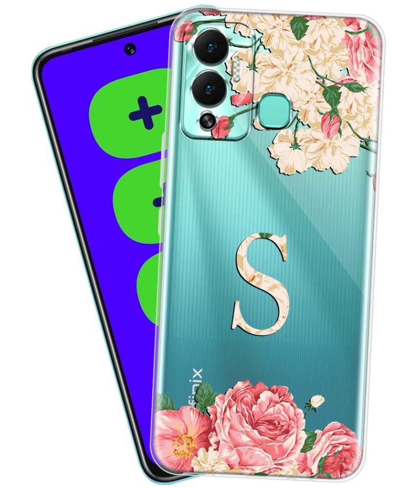     			NBOX - Multicolor Silicon Printed Back Cover Compatible For Infinix Hot 12 Play ( Pack of 1 )