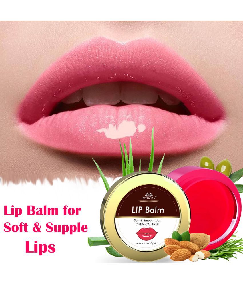 Intimify Lip Balm, lip gloss, beetroot lip balm, lip balm women, lip balm men, 8 gm