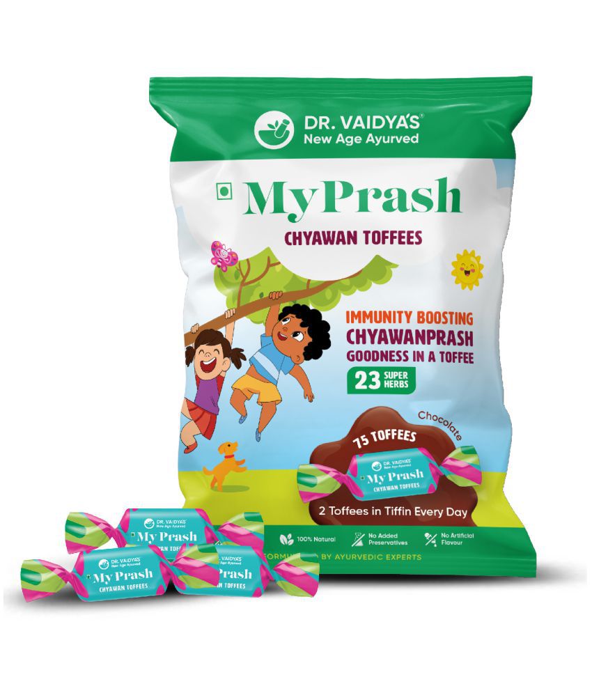     			Dr. Vaidya's Chyawan Toffees Helps Boost Immunity,goodness of Chyawanprash in Toffees Pack of 1