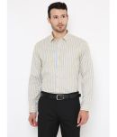 Maharaja - Yellow Cotton Blend Slim Fit Men's Formal Shirt ( Pack of 1 )