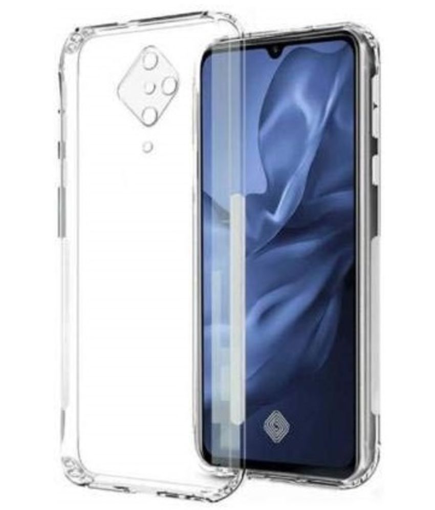     			Spectacular Ace - Transparent Silicon Bumper Cases Compatible For Vivo S1 Pro ( Pack of 1 )