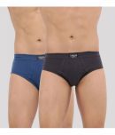 Pack of 2 Dollar Bigboss Assorted Solid Cotton Blend Men Brief