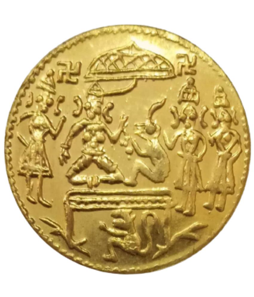     			Hop n Shop - 24ct Gold Plated Ram Darbar 1 Numismatic Coins