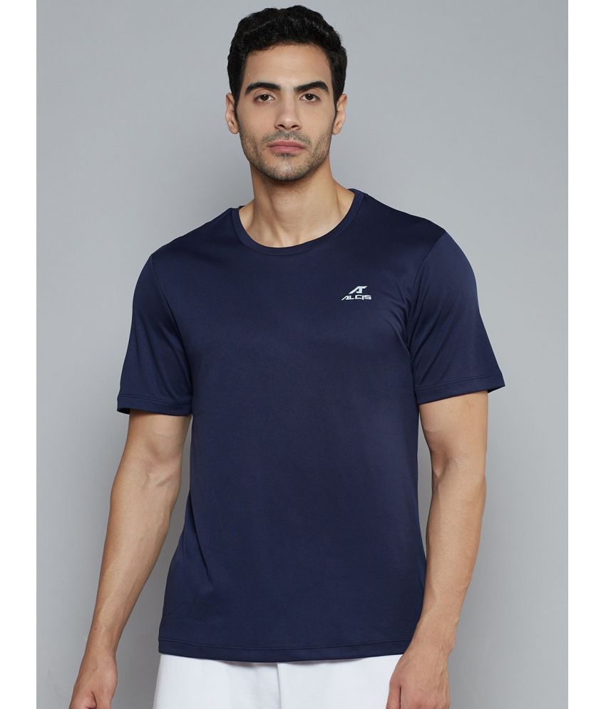     			Alcis - Blue Polyester Slim Fit Men's Sports T-Shirt ( Pack of 1 )