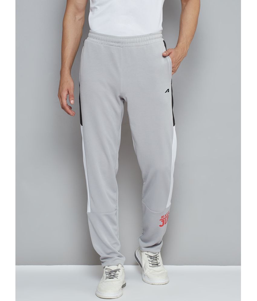     			Alcis - Grey Polyester Men's Sports Trackpants ( Pack of 1 )