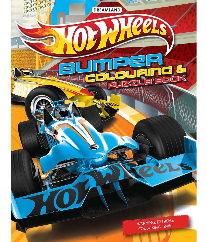     			Hot Wheels Bumper Colouring & Puzzle Book