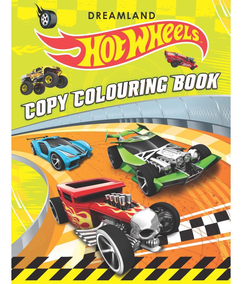     			Hot Wheels Copy Colouring Book