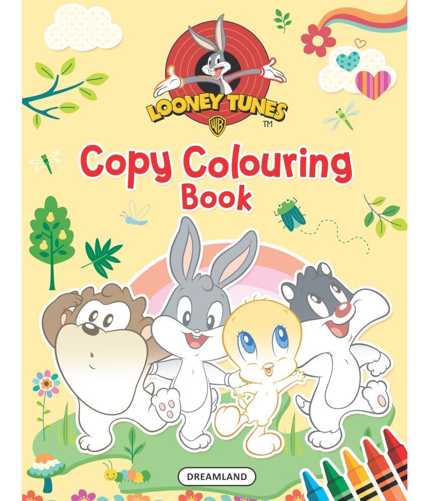     			Looney Tunes Copy Colouring Book