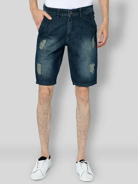 3/4th Length Studio Nexx Men Cotton Three-Fourth Shorts, 4 Pockets