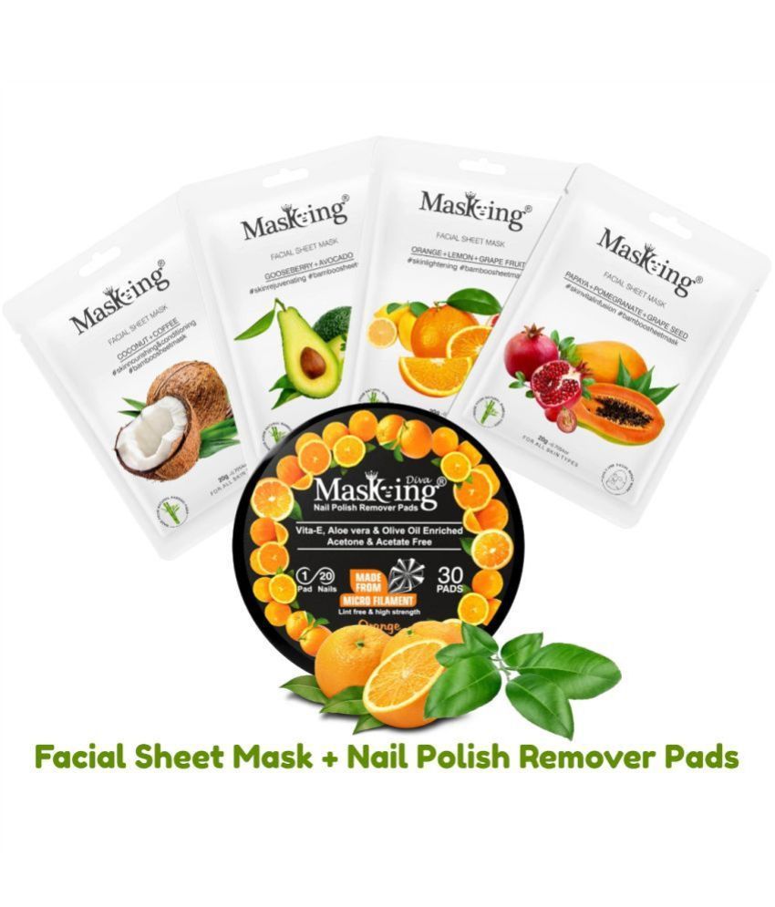     			Masking - Natural Glow Facial Kit For All Skin Type ( Pack of 5 )