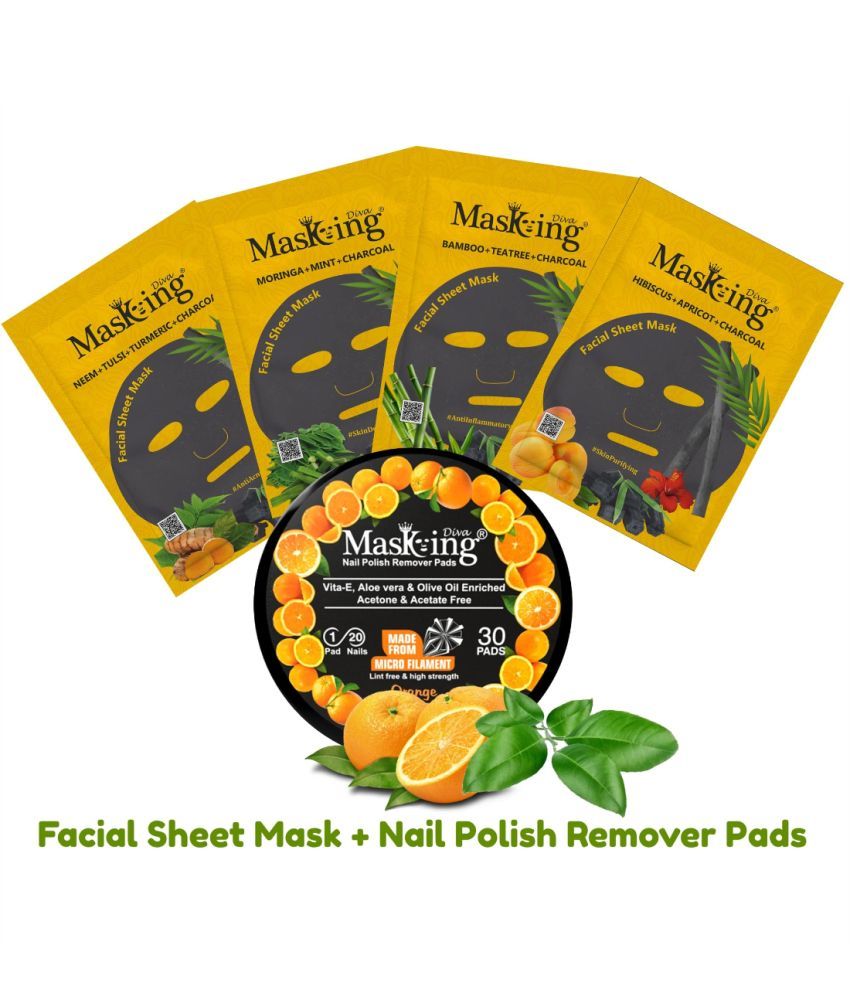     			Masking - Natural Glow Facial Kit For All Skin Type ( Pack of 5 )