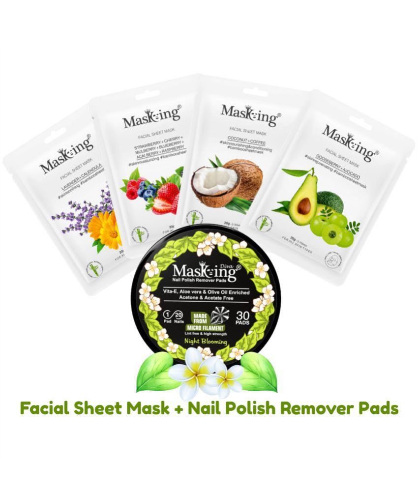     			Masking - Natural Glow Facial Kit For All Skin Type ( Pack of 5 )