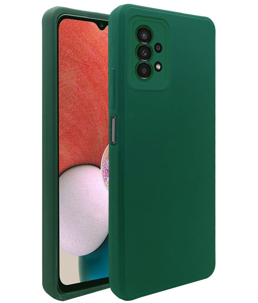     			Megha Star - Green Silicon Silicon Soft cases Compatible For Samsung Galaxy A13 4g ( Pack of 1 )