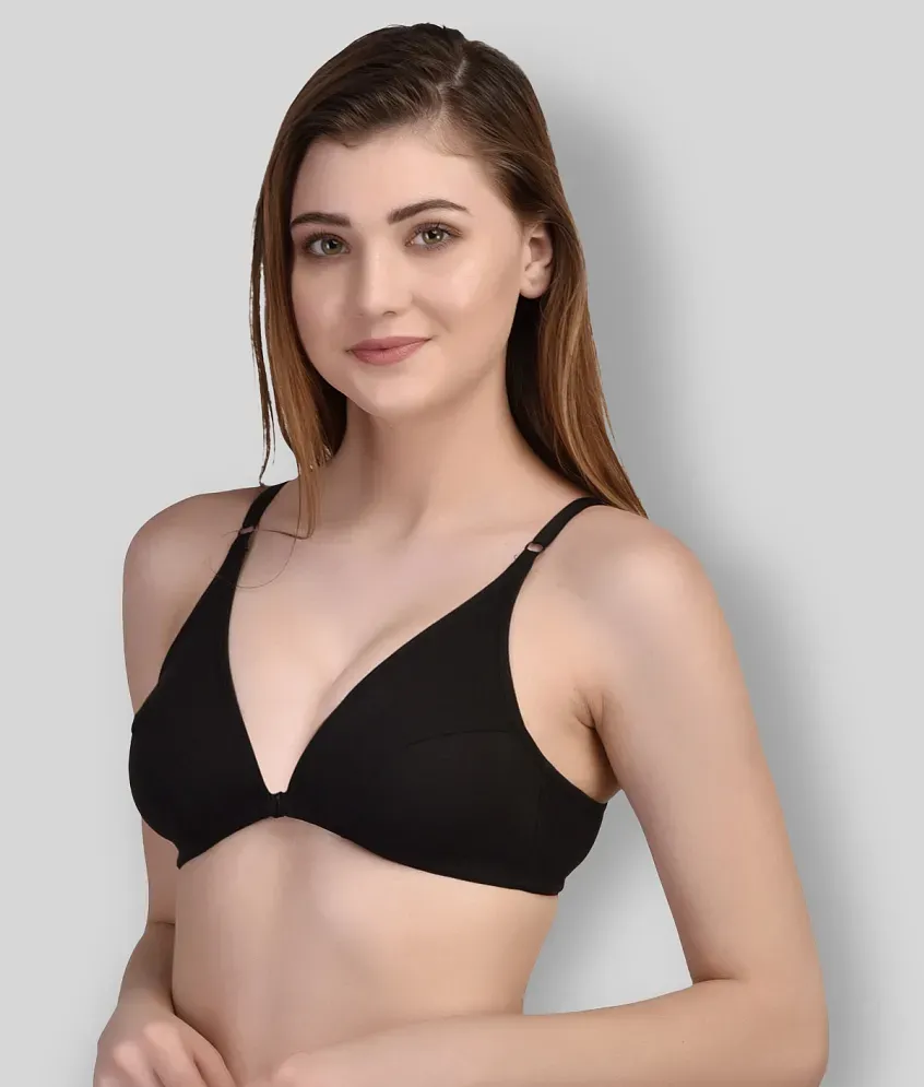 Buy online Beige Solid Sports Bra from lingerie for Women by Madam for ₹369  at 65% off