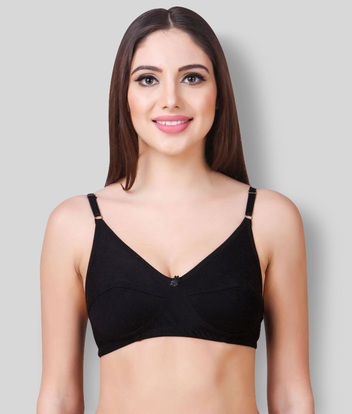     			Kiran Enterprises Pack of 6 Cotton Women's Push Up Bra ( Multi Color )