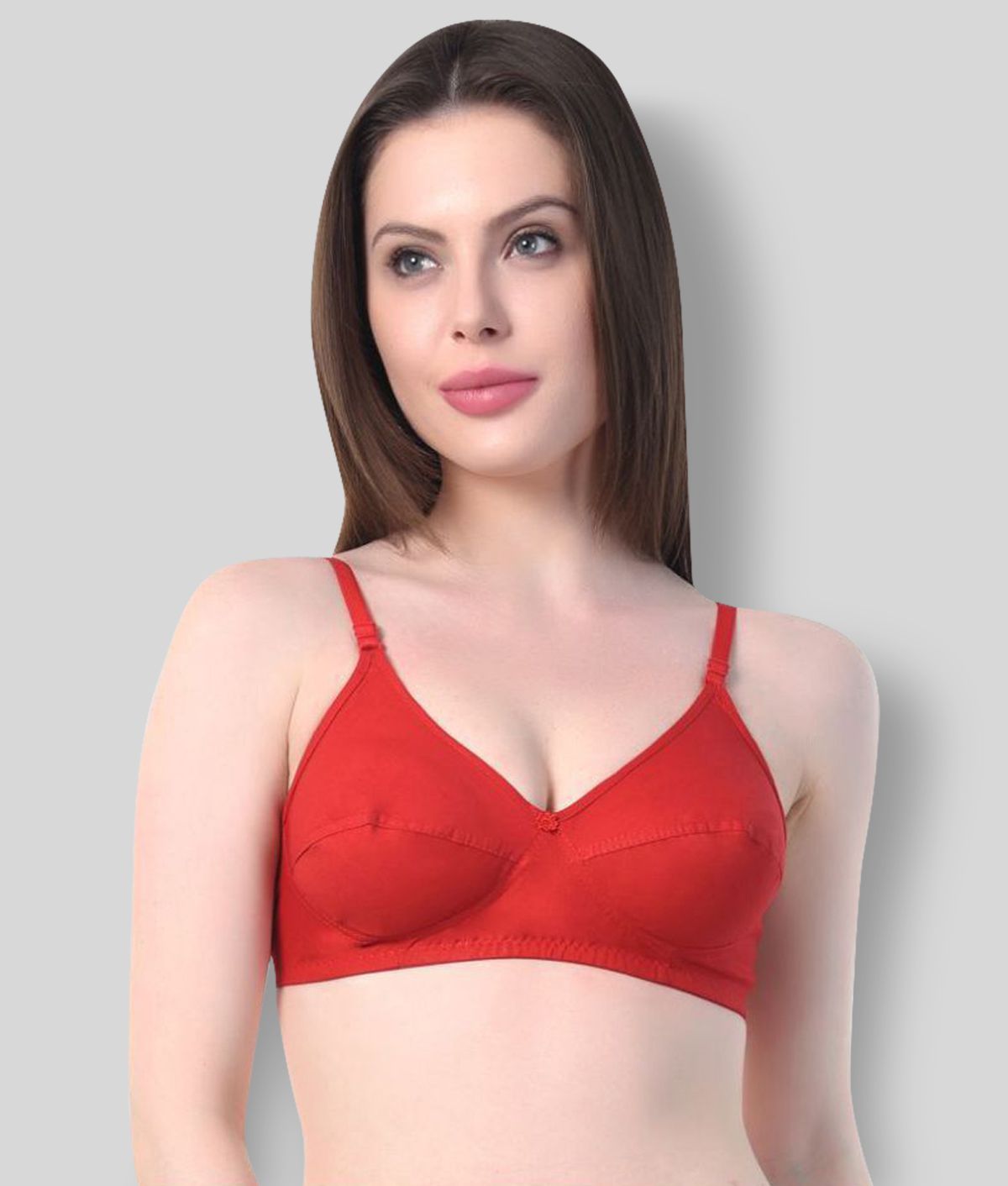     			SK Dreams - Multicolor Cotton Non - Padded Women's T-Shirt Bra ( Pack of 6 )