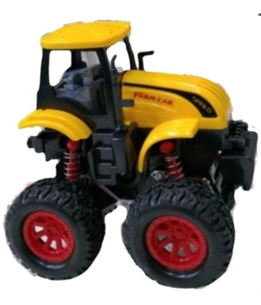 PLUSPOINT Farm Tractor Toys, Inertia Vehicles Farm Tractor Truck ...