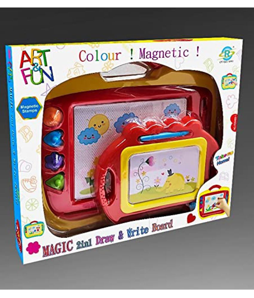 PLUSPOINT Drawing Doodle Board for Toddlers Erasable Doodle