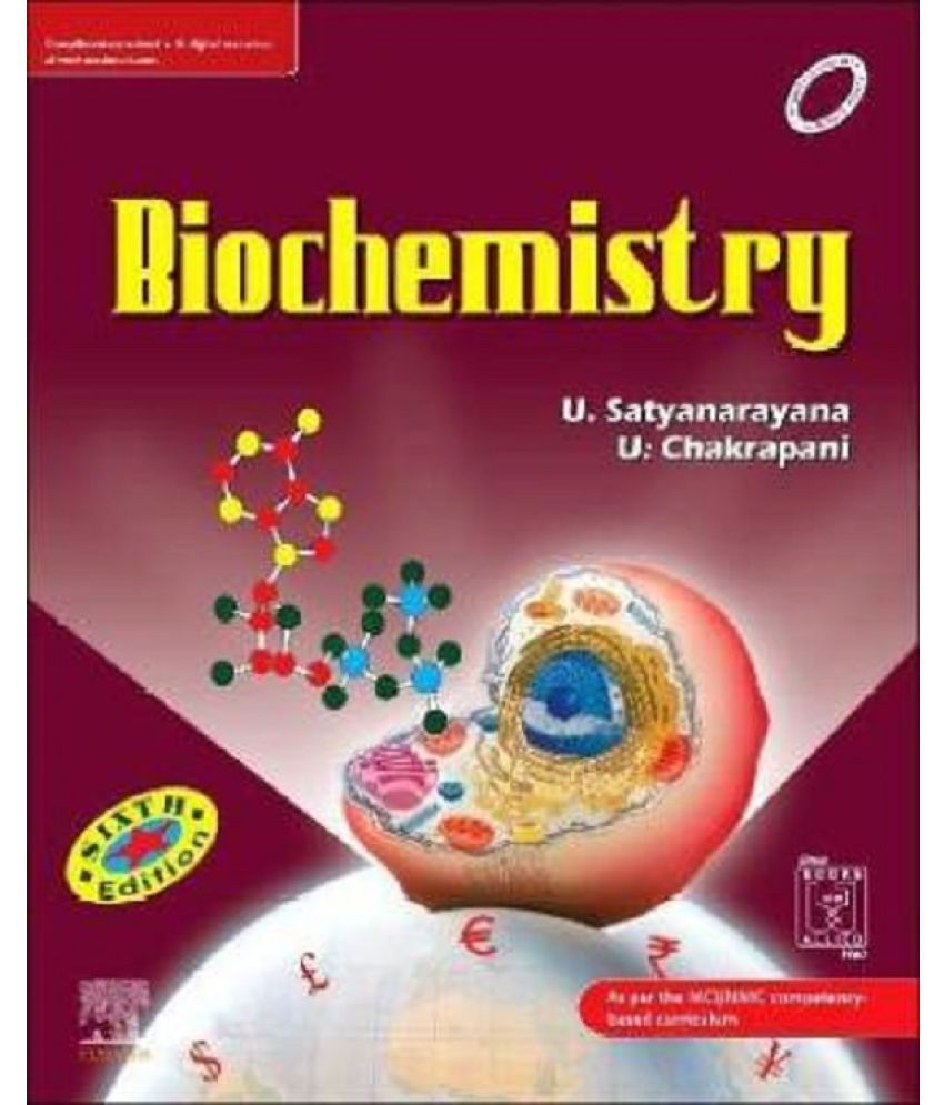     			Biochemistry, 6e  (English, Paperback, Satyanarayana U Dr. M.Sc., Ph.D., F.I.C., F.A.C.B.)