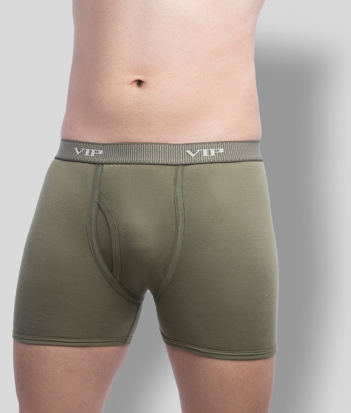     			Pack of 4 VIP Cotton Men's Briefs ( Olive )