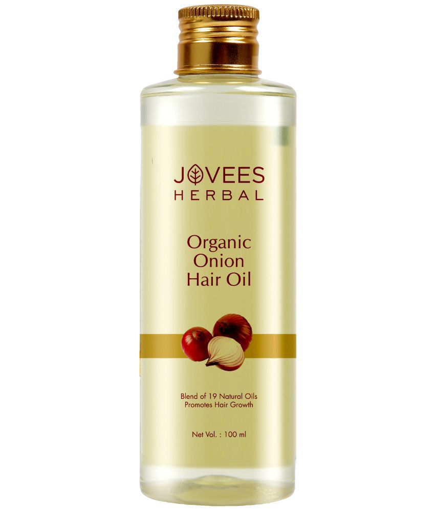     			Jovees Herbal Organic Onion Hair Oil Controls Hair Fall For All Hair Types (Pack of 1)